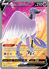 Galarian Articuno V - 169/198 - Full Art Rare