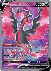 Galarian Moltres V - 176/198 - Full Art Rare