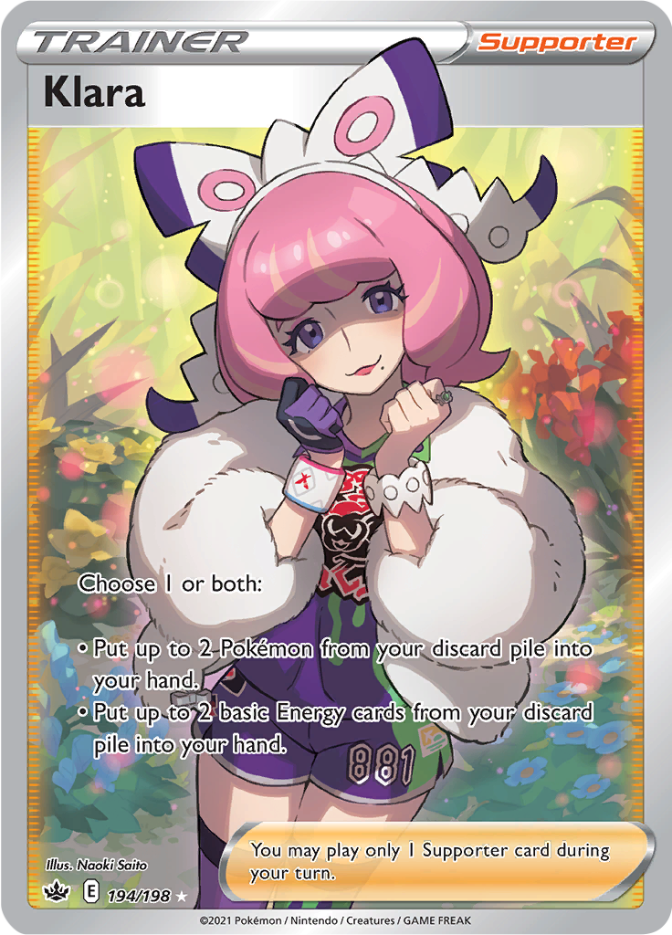 Klara - 194/198 - Full Art Rare