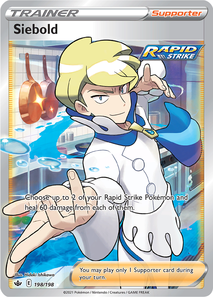 Siebold - 198/198 - Full Art Rare