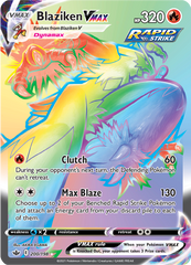Blaziken VMAX - 200/198 - Rainbow Rare