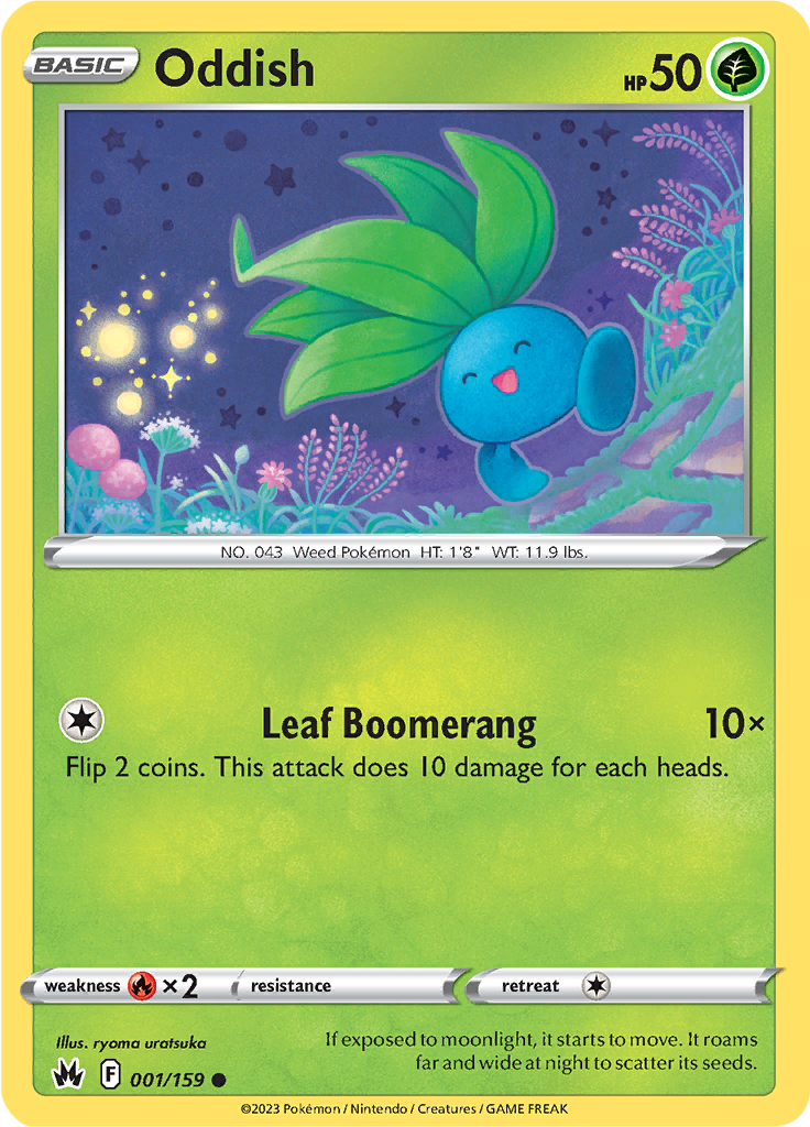 Oddish - 1/159 - Common