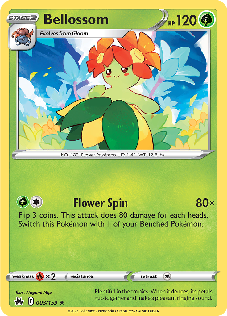 Bellossom - 3/159 - Rare