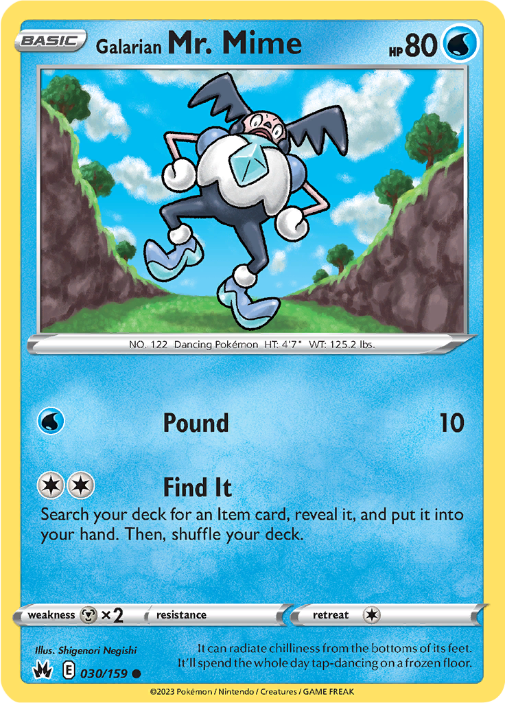 Galarian Mr. Mime - 30/159 - Common