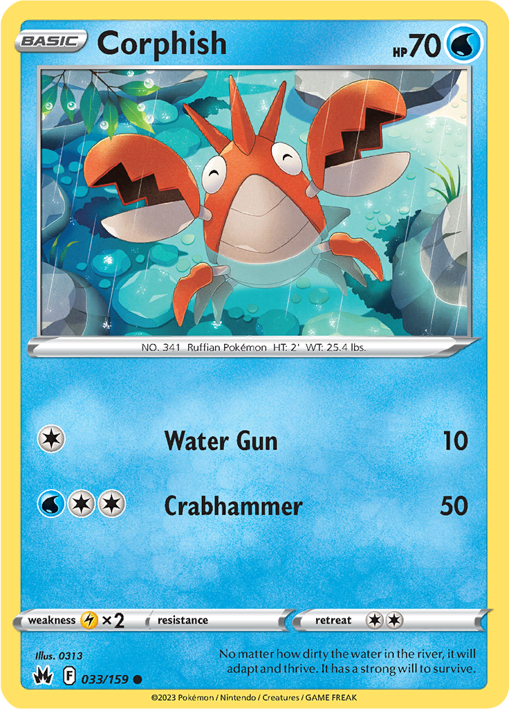 Corphish - 33/159 - Common