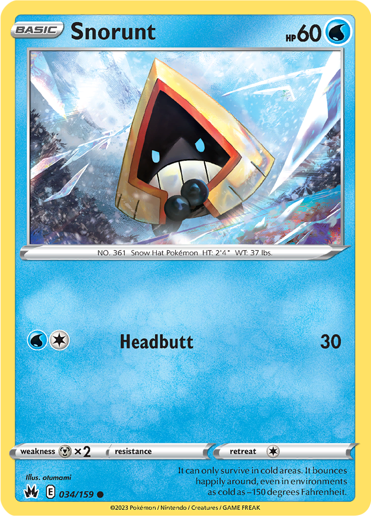 Snorunt - 34/159 - Common