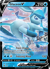 Glaceon V - 38/159 - Ultra Rare