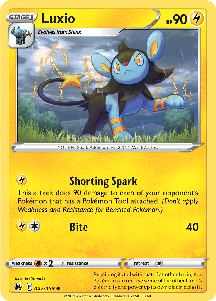 Luxio - 42/159 - Uncommon