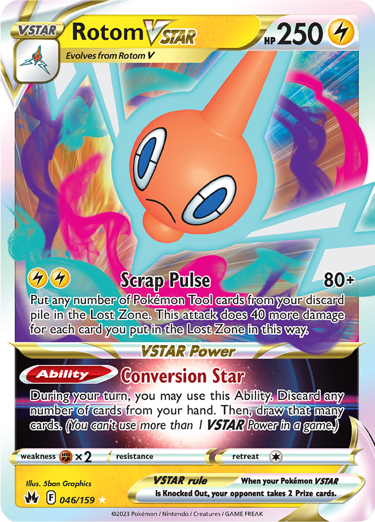 Rotom VSTAR - 46/159 - Ultra Rare