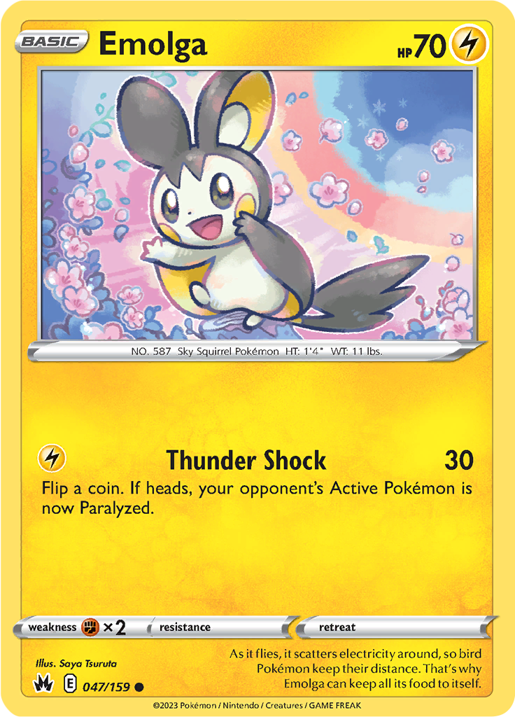 Emolga - 47/159 - Common