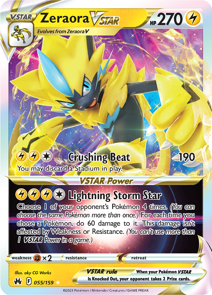 Zeraora VSTAR - 55/159 - Ultra Rare
