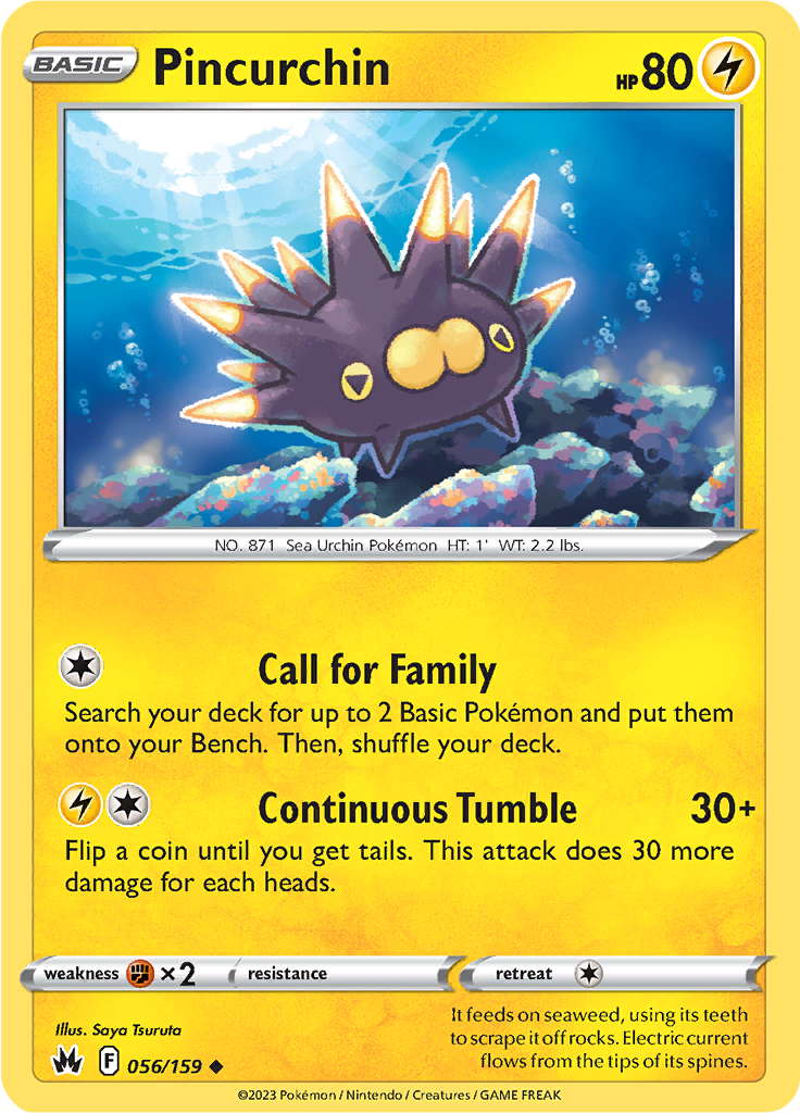 Pincurchin - 56/159 - Uncommon