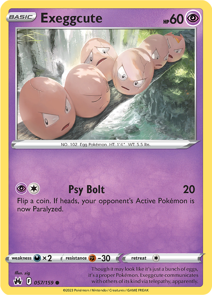 Exeggcute - 57/159 - Common