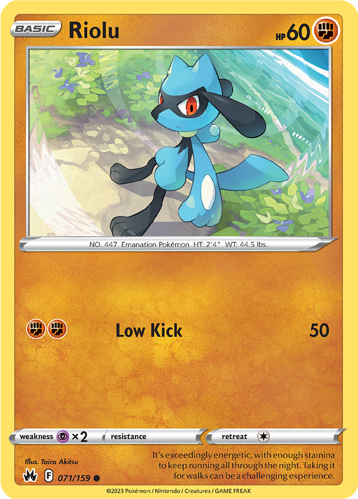 Riolu - 71/159 - Common