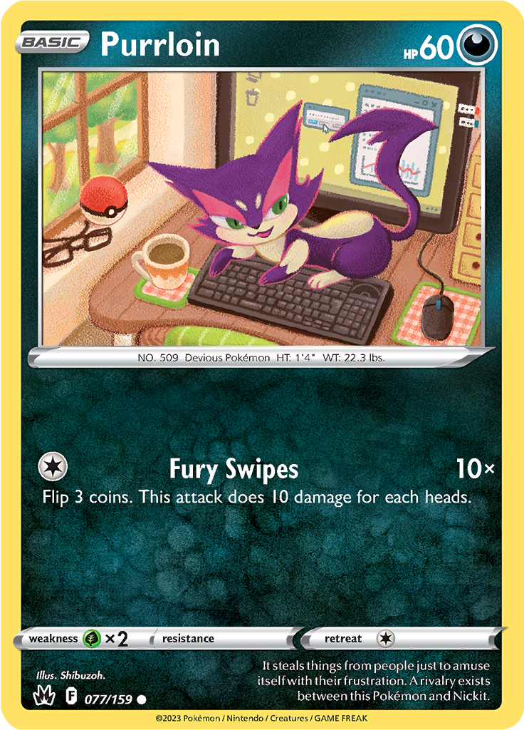 Purrloin - 77/159 - Common