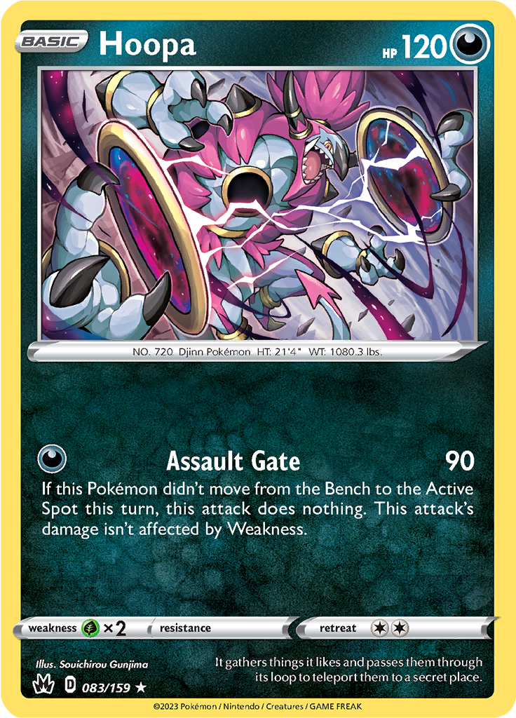 Hoopa - 83/159 - Holo Rare