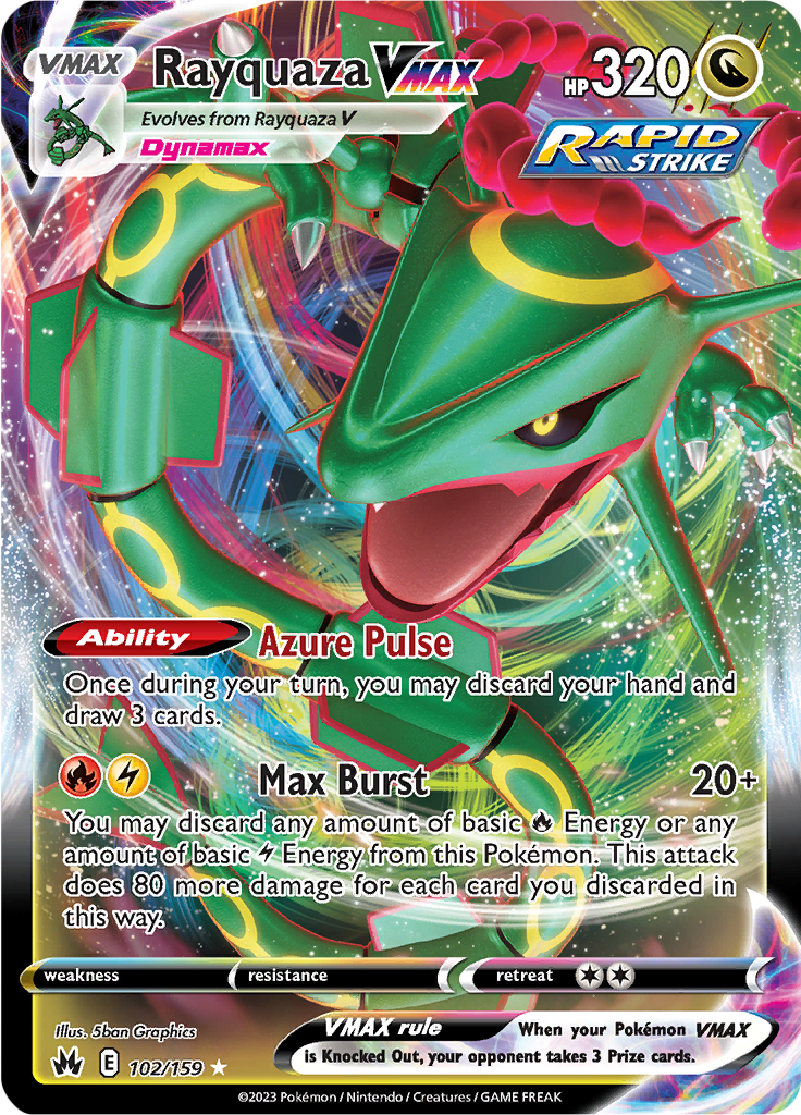 Rayquaza VMAX - 102/159 - Ultra Rare