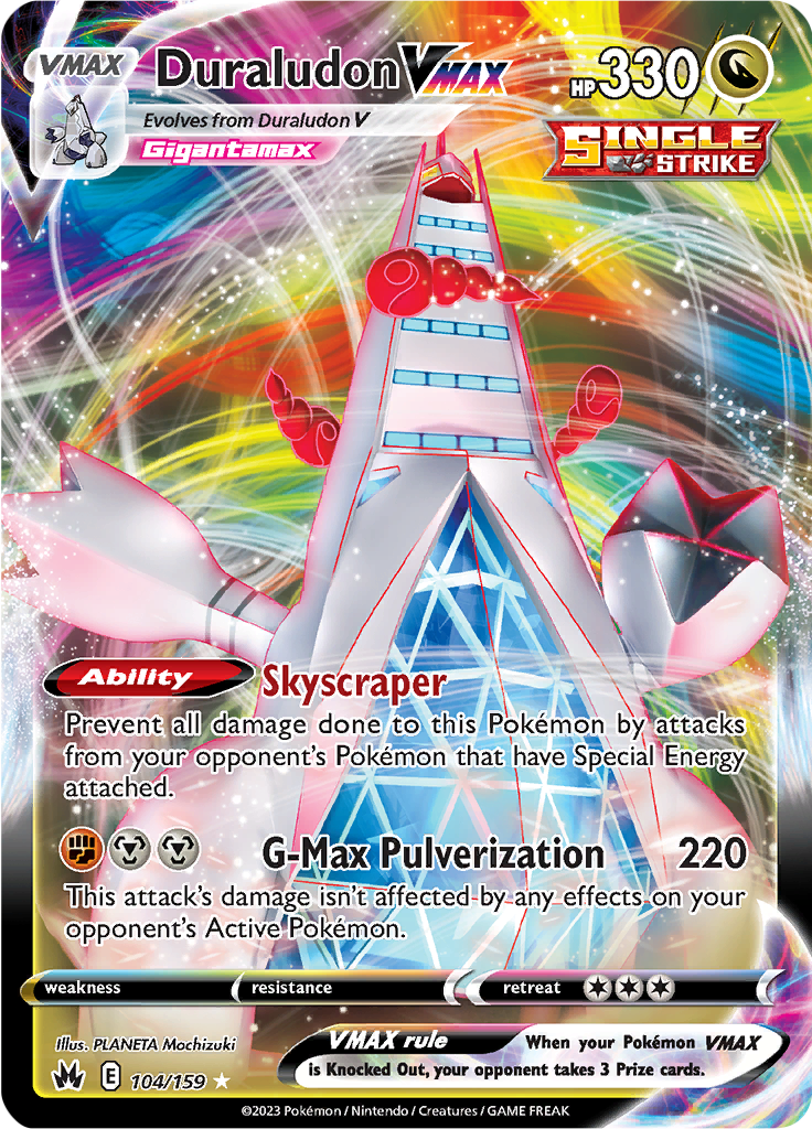 Duraludon VMAX - 104/159 - Ultra Rare