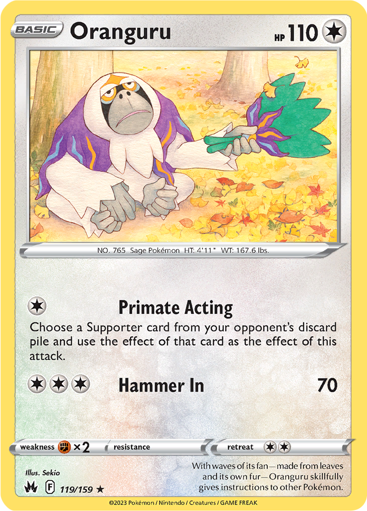 Oranguru - 119/159 - Rare