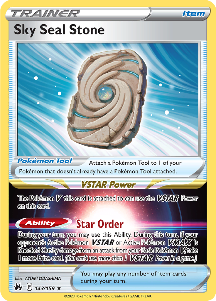 Sky Seal Stone - 143/159 - Holo Rare