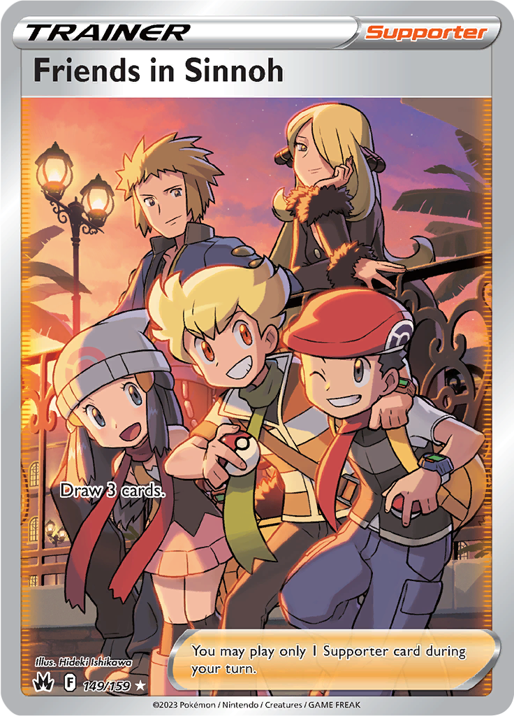 Friends in Sinnoh - 149/159 - Full Art Rare