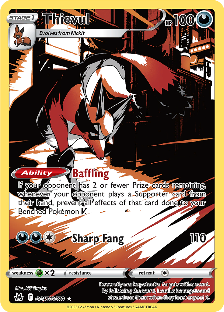 Thievul - GG17/GG70 - Character Holo Rare