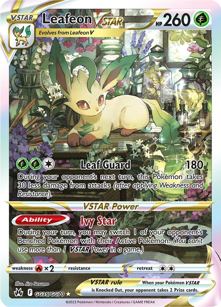 Leafeon VSTAR - GG35/GG70 - Character Super Rare