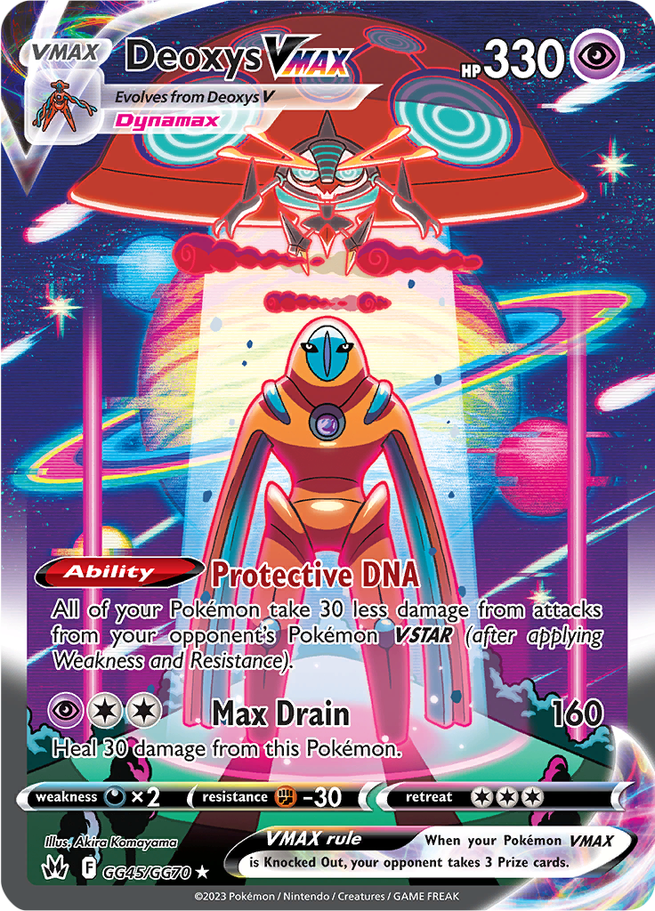 Deoxys VMAX - GG45/GG70 - Character Super Rare
