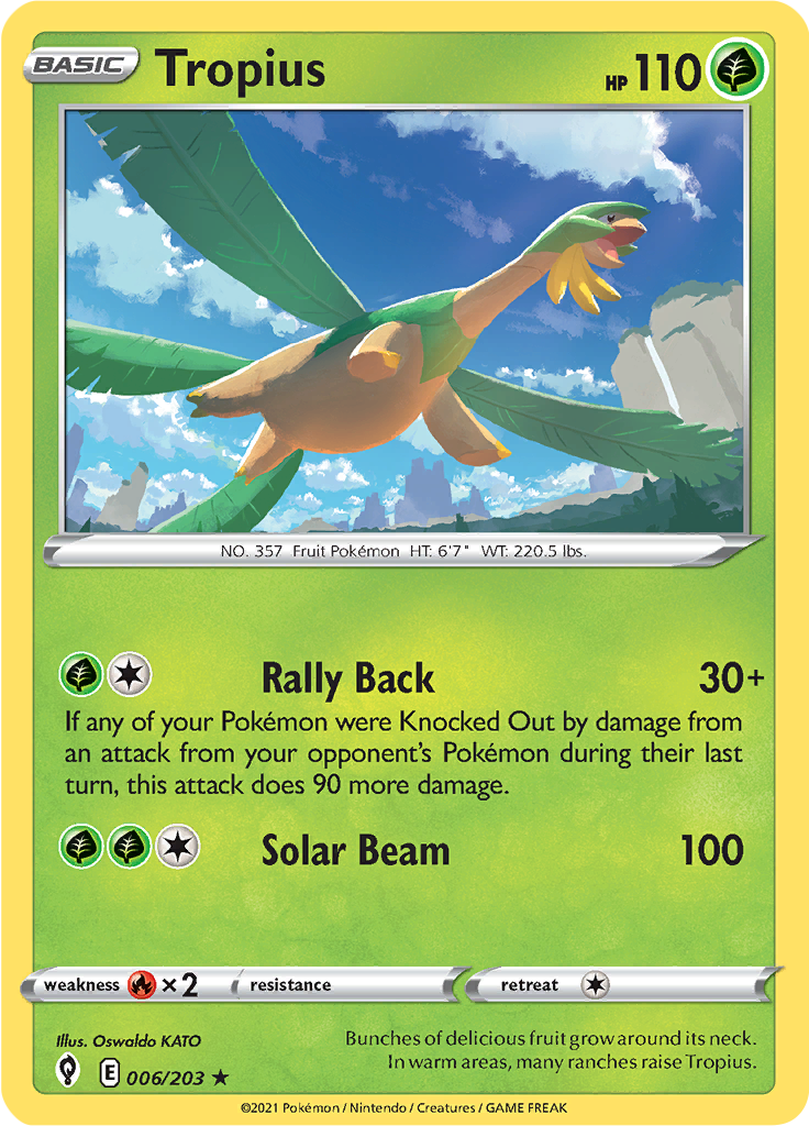 Tropius - 6/203 - Rare