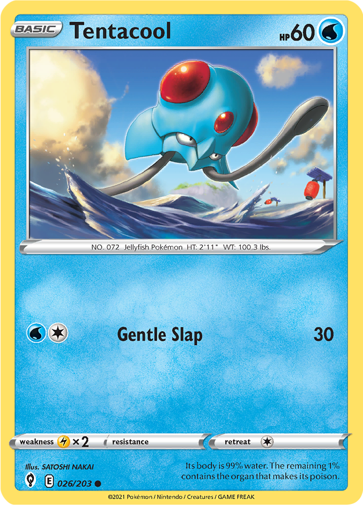 Tentacool - 26/203 - Common