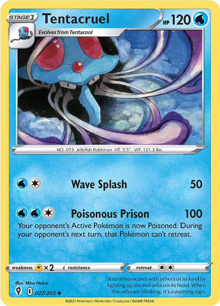 Tentacruel - 27/203 - Uncommon