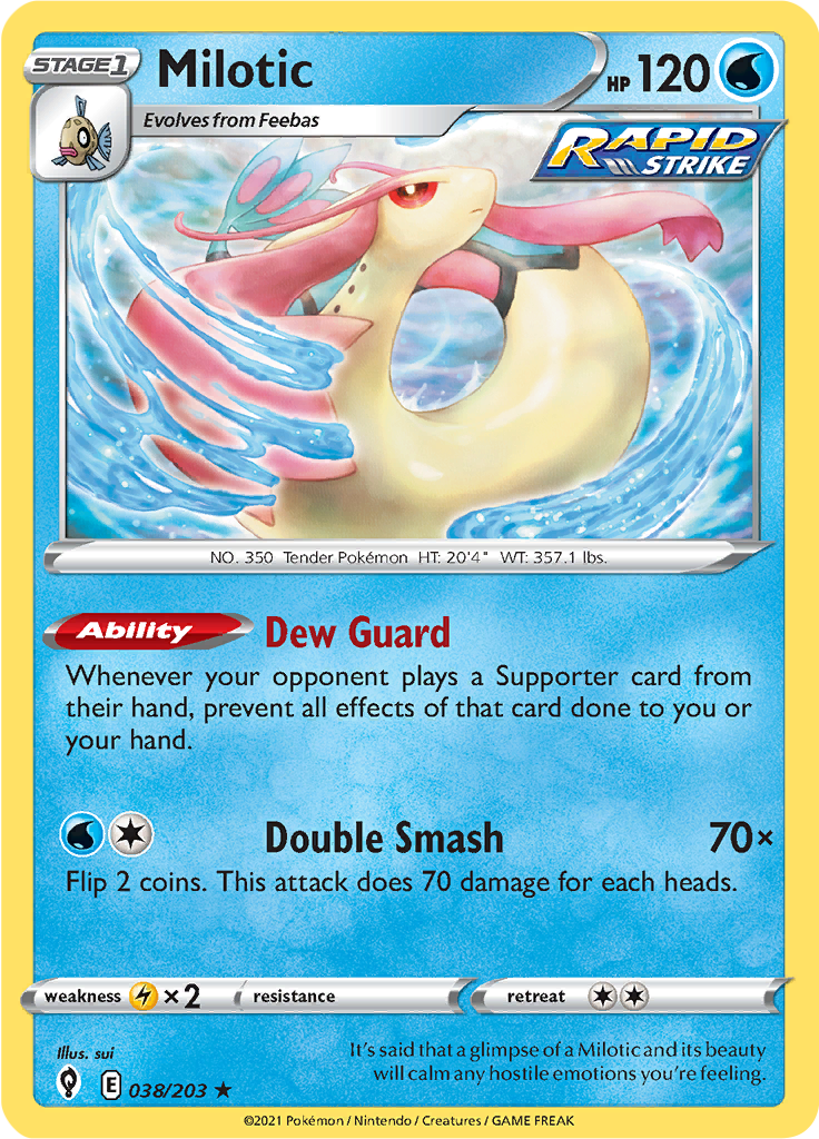 Milotic - 38/203 - Rare