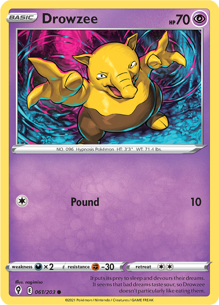 Drowzee - 61/203 - Common
