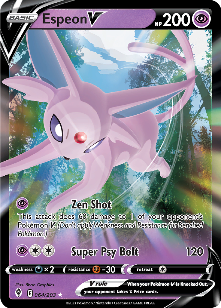 Espeon V - 64/203 - Ultra Rare