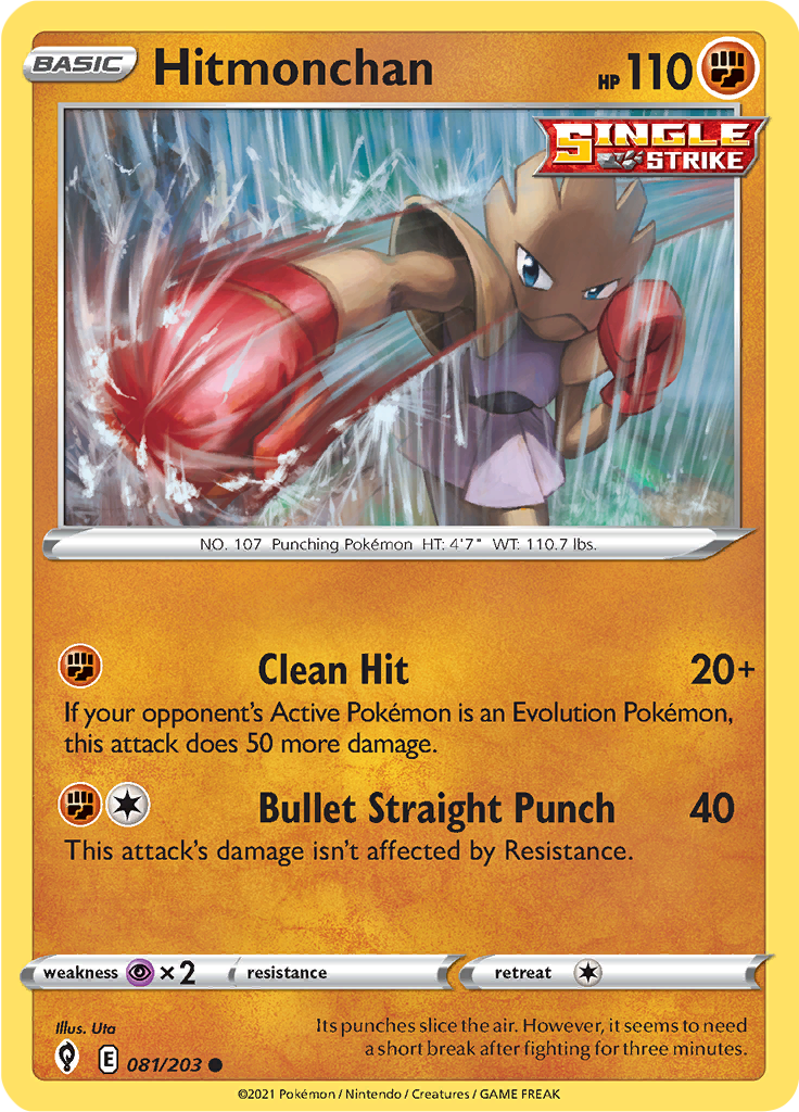 Hitmonchan - 81/203 - Common
