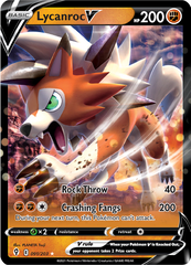 Lycanroc V - 91/203 - Ultra Rare