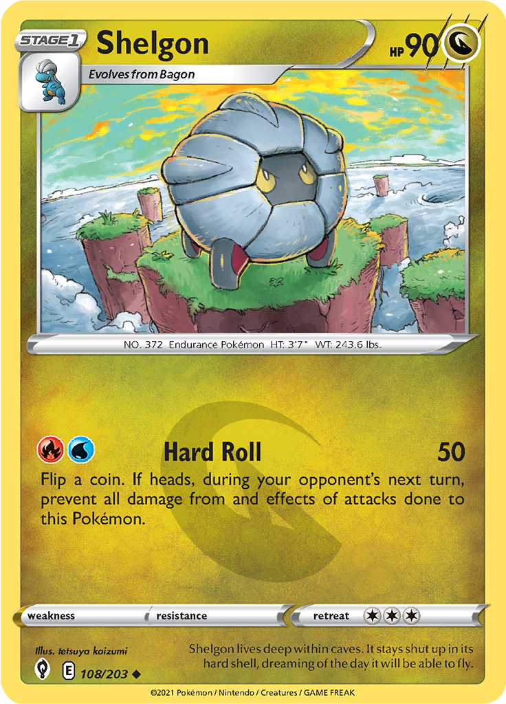 Shelgon - 108/203 - Uncommon
