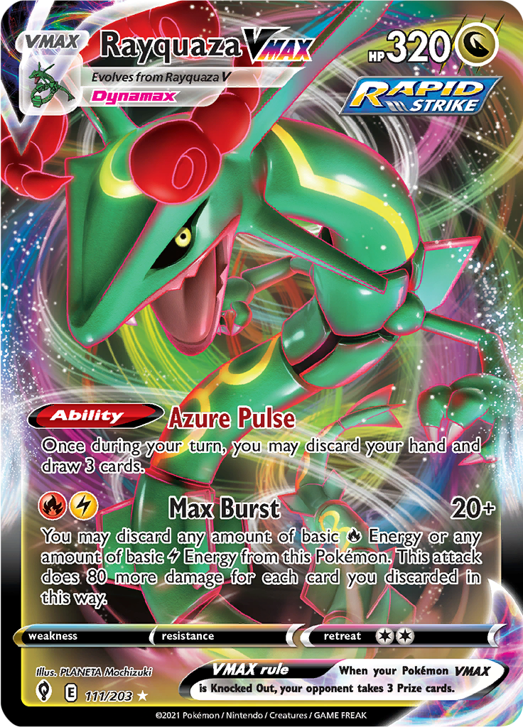Rayquaza VMAX - 111/203 - Ultra Rare