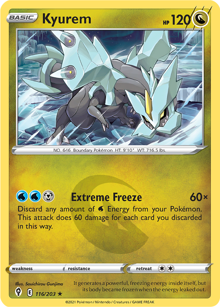 Kyurem - 116/203 - Holo Rare