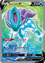 Suicune V - 173/203 - Full Art Rare
