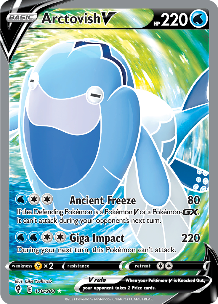 Arctovish V - 176/203 - Full Art Rare