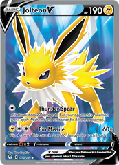 Jolteon V - 177/203 - Full Art Rare