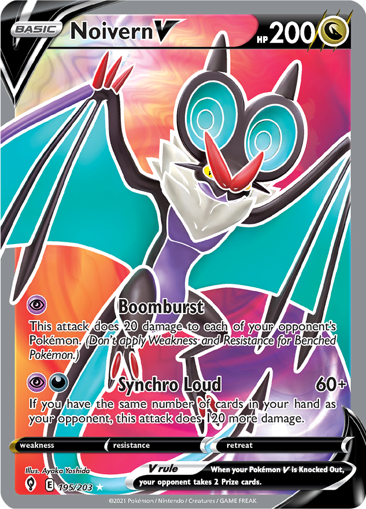 Noivern V - 195/203 - Full Art Rare