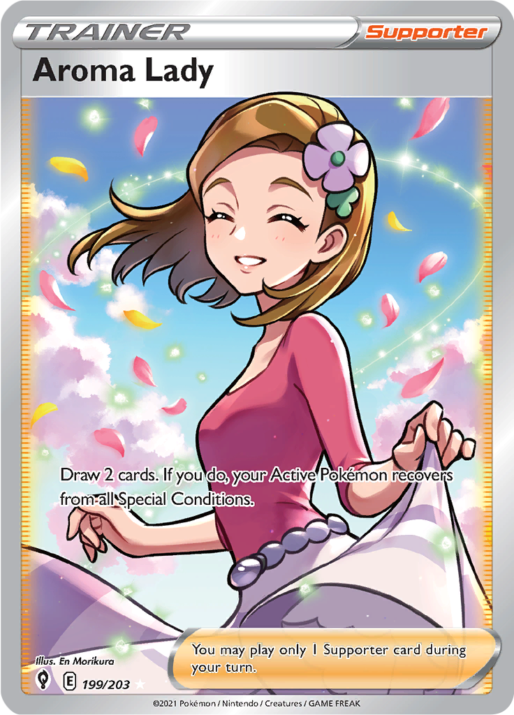 Aroma Lady - 199/203 - Full Art Rare