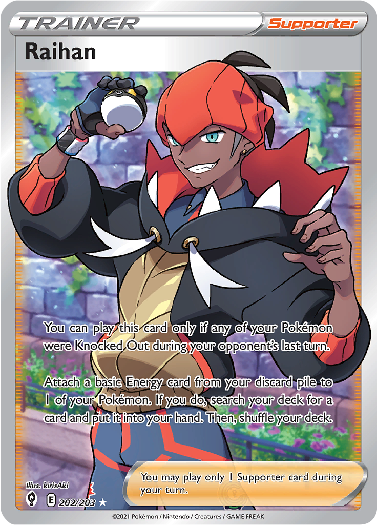 Raihan - 202/203 - Full Art Rare