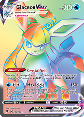 Glaceon VMAX - 208/203 - Rainbow Rare