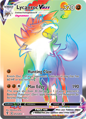 Lycanroc VMAX - 213/203 - Rainbow Rare