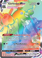 Garbodor VMAX - 216/203 - Rainbow Rare