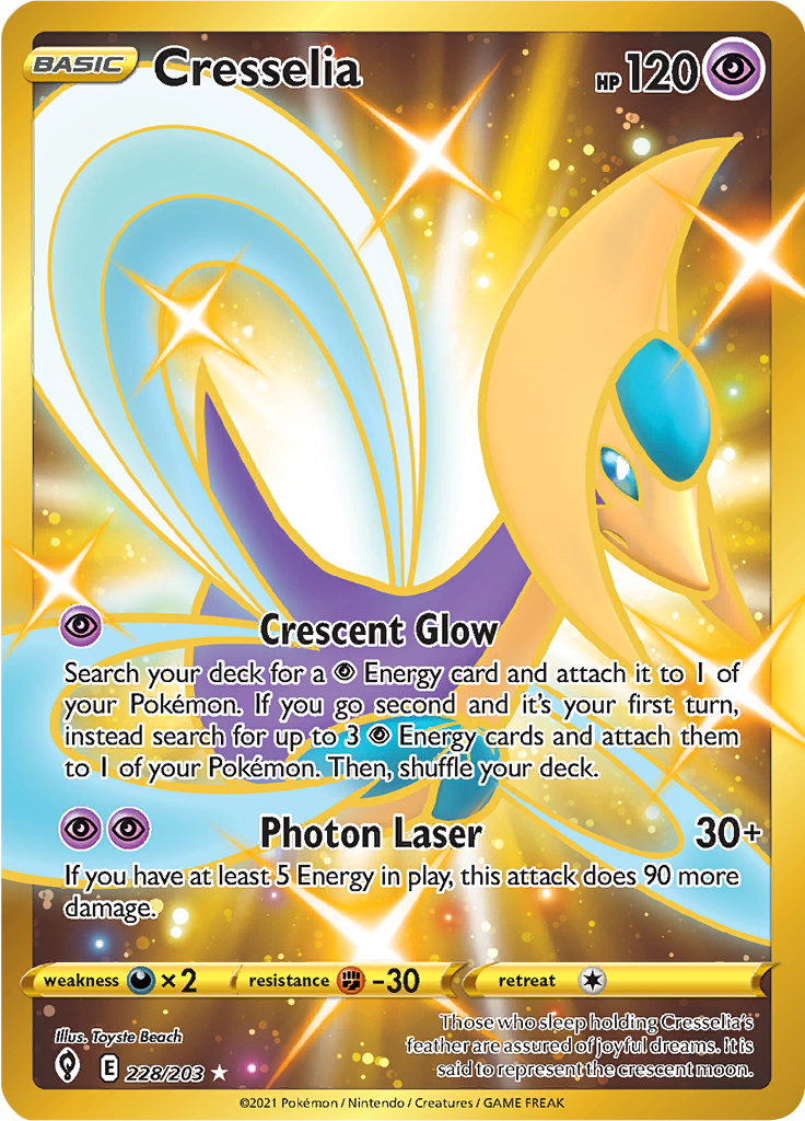 Cresselia - 228/203 - Secret Rare