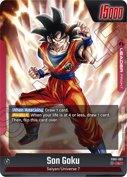 Son Goku - FB01-001 - Red